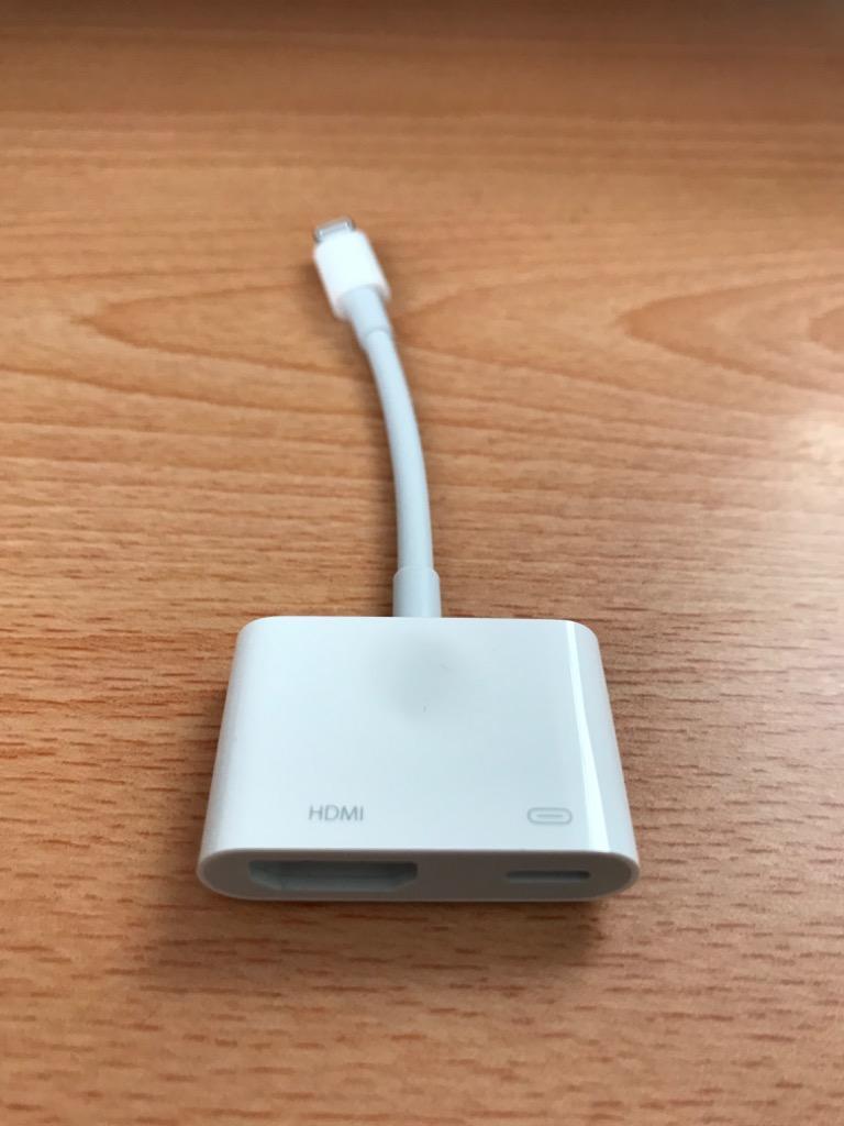 Apple MD826AM/A アップル純正品 Lightning Digital AVアダプタ【メール便】  :aa0002:カメラ・レンズ・家電のDigiMart - 通販 - Yahoo!ショッピング