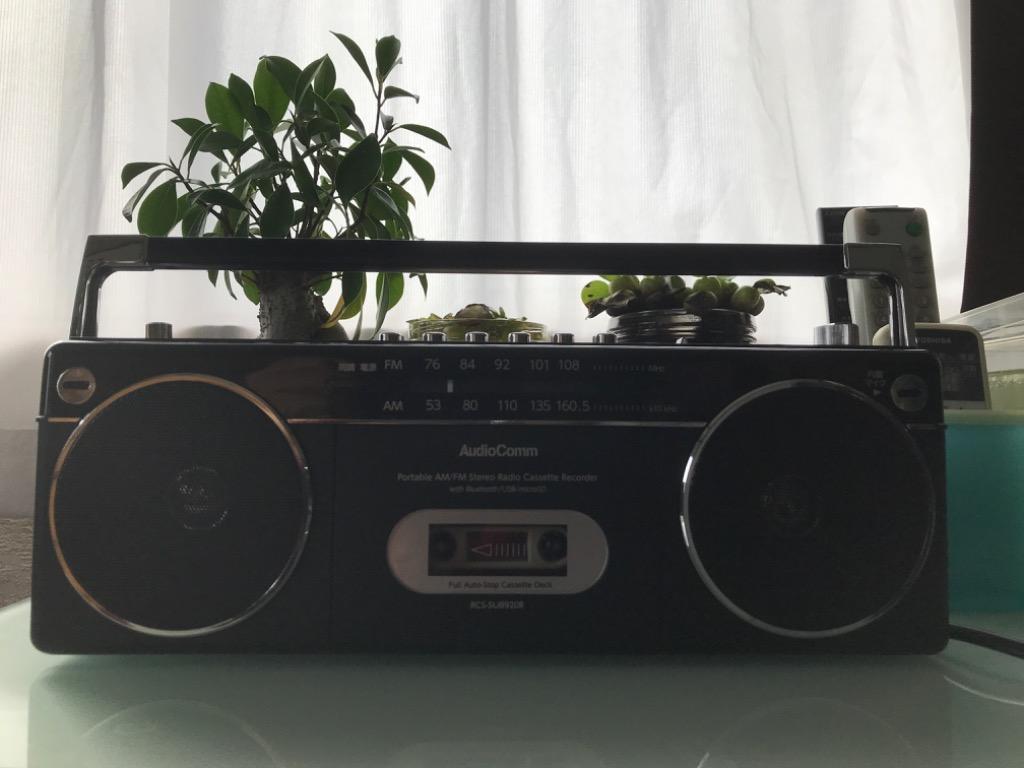 オーム電機 AudioComm ステレオラジカセ RCS-SUB920R 81YvZyagDBL._UF894,1000_QL80_.jpg