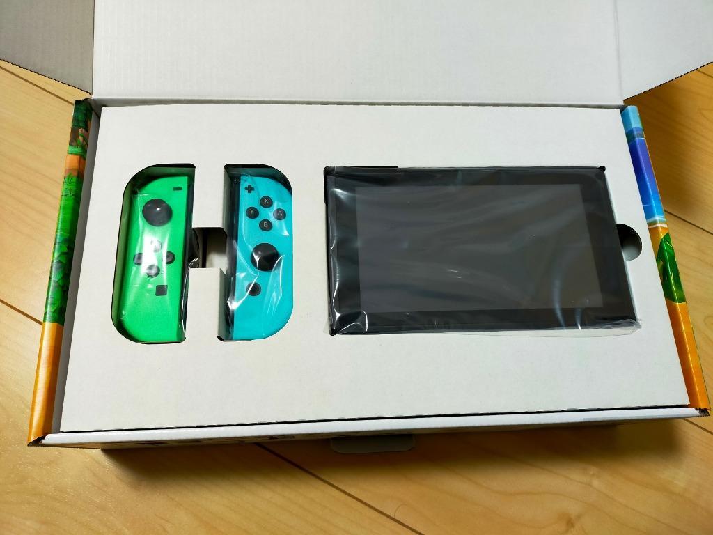 新品 任天堂 新型Nintendo Switch あつまれ どうぶつの森セット 