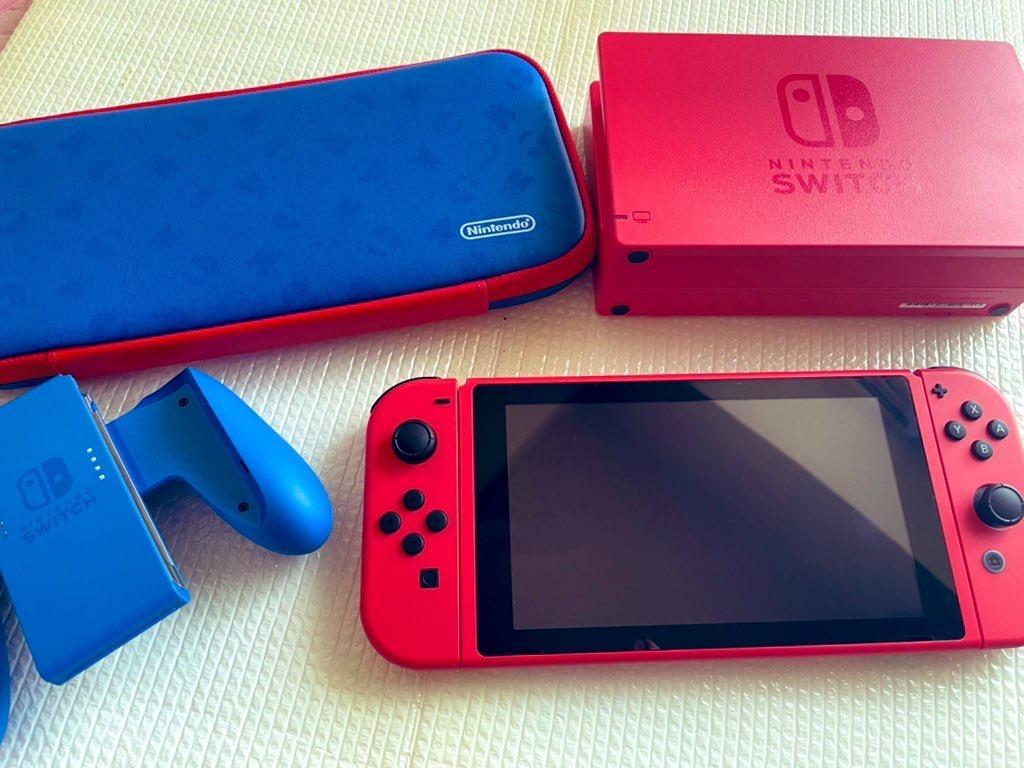 新品 任天堂 Nintendo Switch マリオレッド×ブルー セット HAD-S-RAAAF 