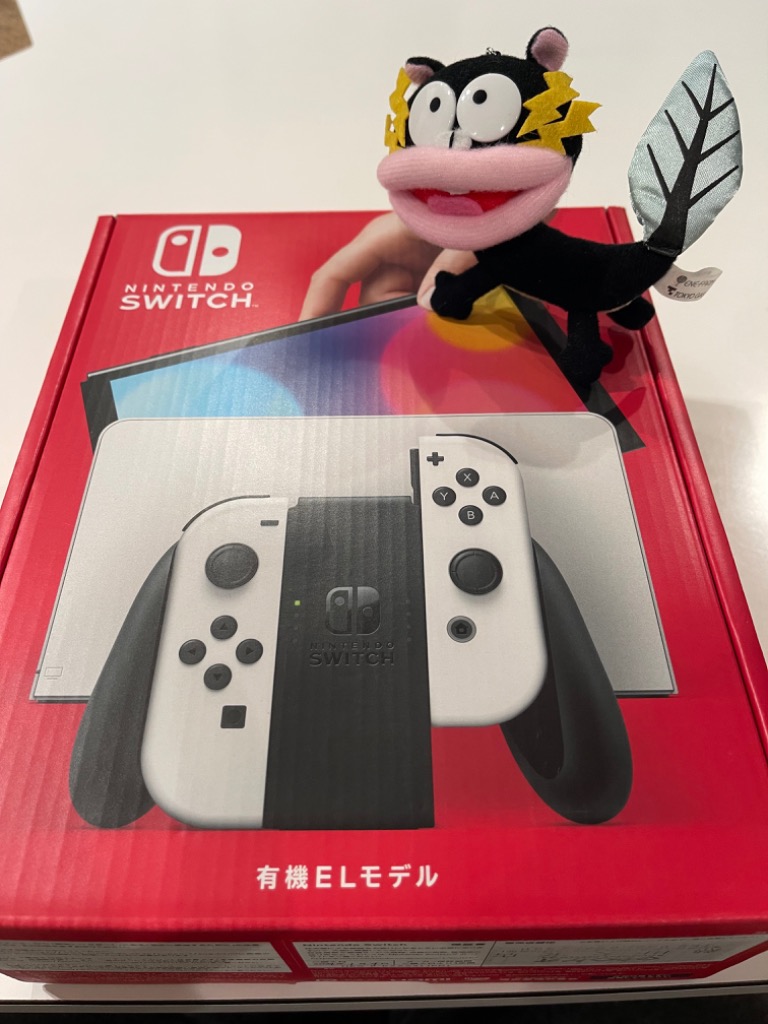 Nintendo Switch有機ELモデルJoy-Con(L)/(R) ホワイト」 新品 HEG-S 