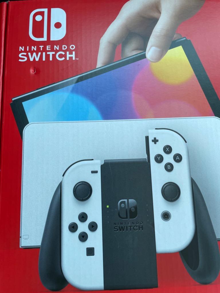 箱訳あり新品Nintendo Switch有機ELモデルJoy-Con(L)/(R) ホワイト HEG 
