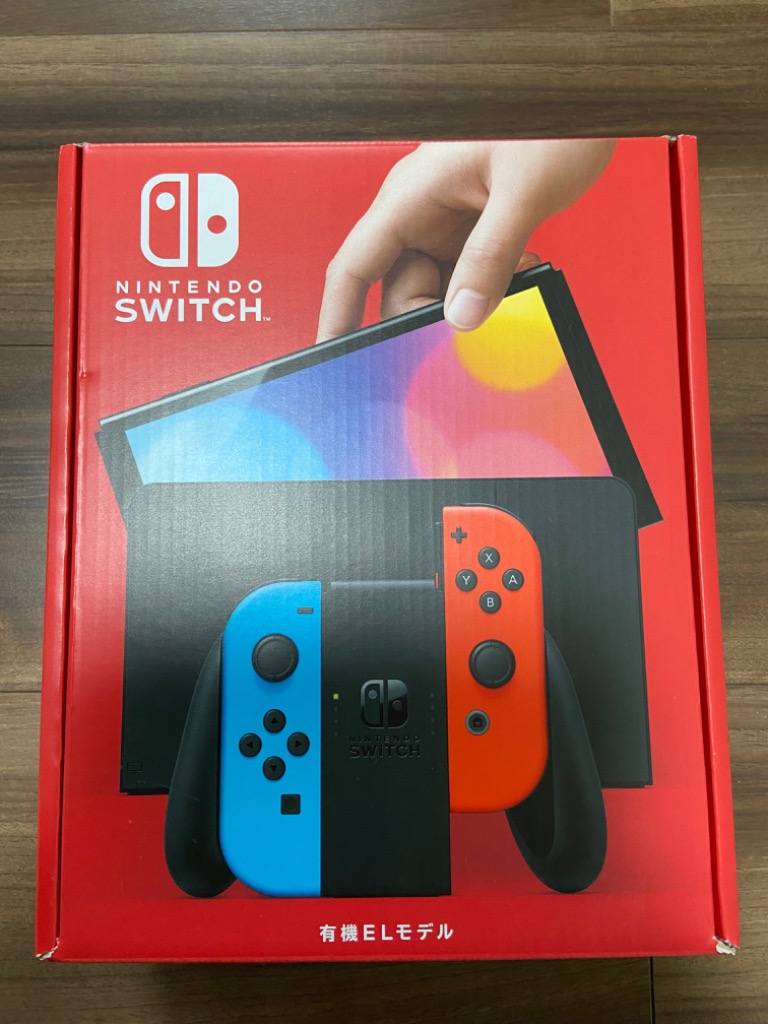 Nintendo Switch有機ELモデルJoy-Con(L)ネオンブルー/(R)ネオンレッド 
