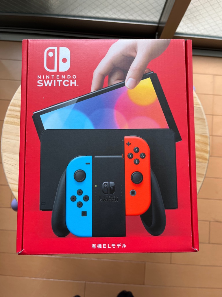 Nintendo Switch有機ELモデルJoy-Con(L)ネオンブルー/(R)ネオンレッド 