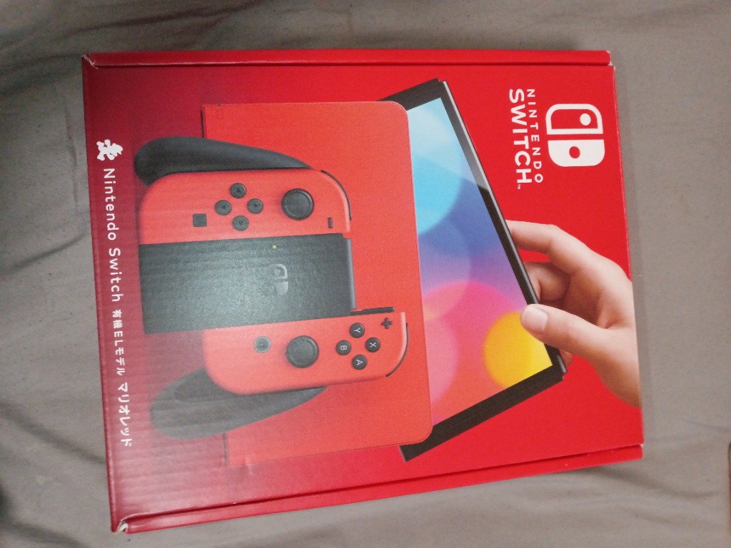 任天堂 (Nintendo Switch 有機ELモデル マリオレッド) Switch本体 HEG 