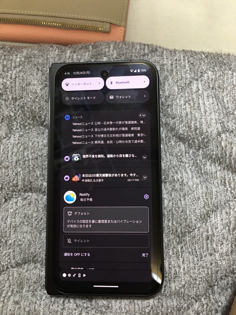 極美品 Pixel9 pro Fold Obsidian 256GB ケース付 Google Pixel 新品未開封Google 9 Pro Fold 256GB 黒 Obsidian
