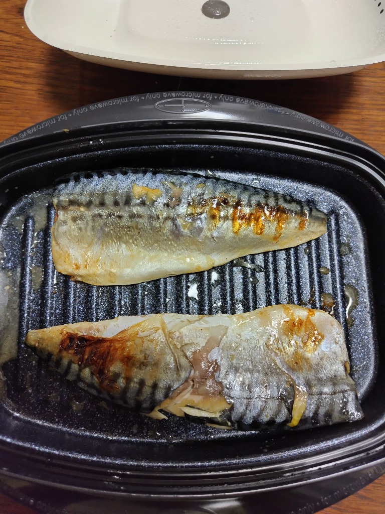 dinos レンジメートプロ 電子レンジ専用調理器 レンジで焼き魚