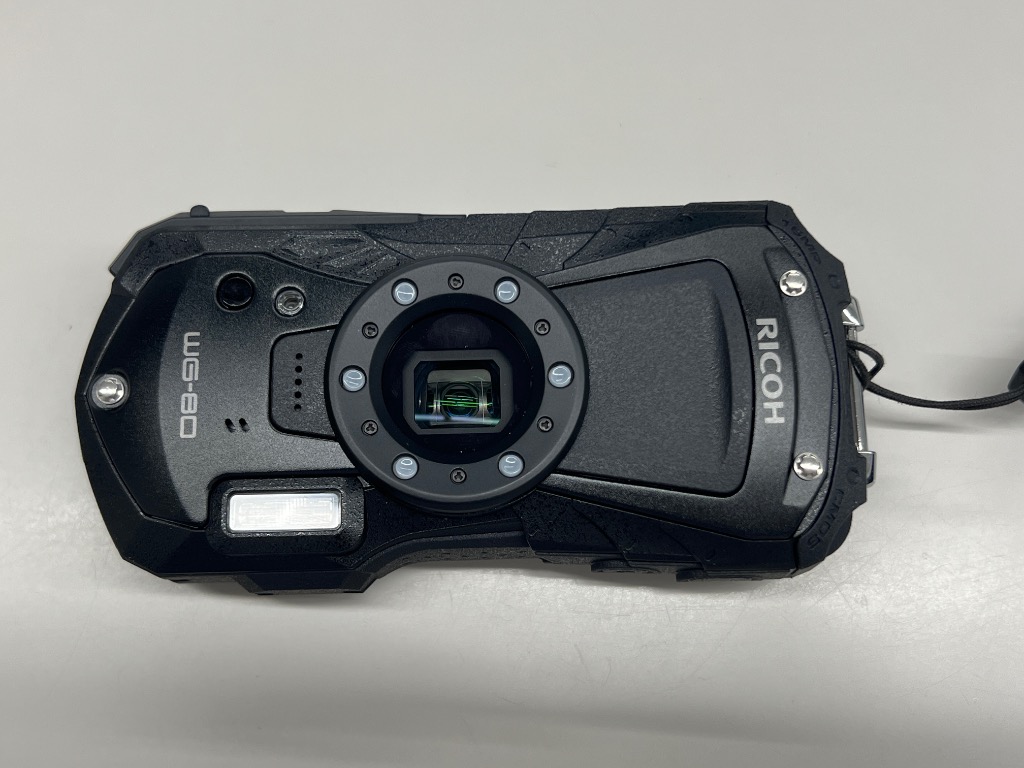 リコー（RICOH） WG-80 ブラック [コンパクトデジタルカメラ 防水 防塵