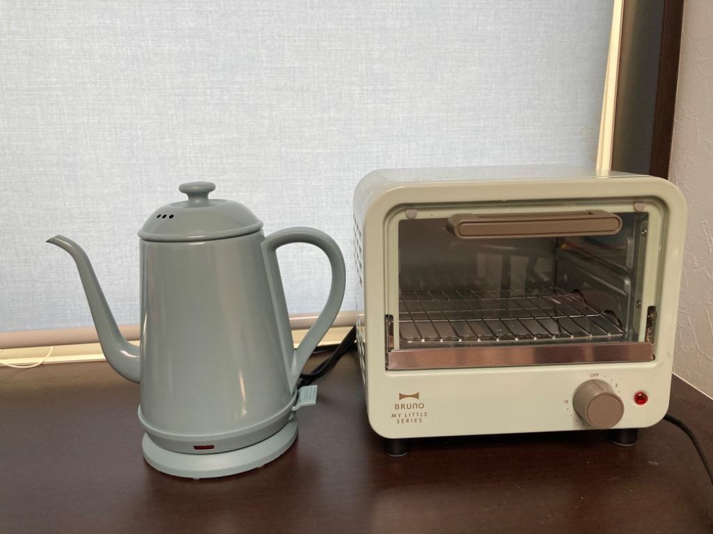 BRUNO（ブルーノ） 電気ケトル おしゃれ 1l コンパクト スリム