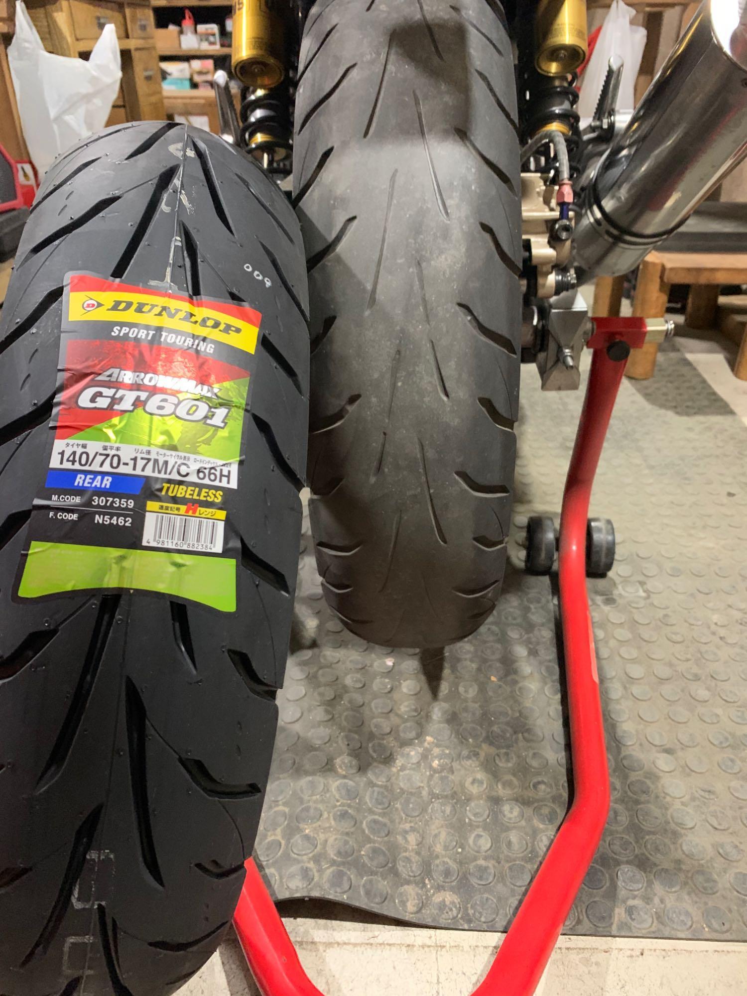 DUNLOP ARROWMAX GT601 140/70-17 66H 307359 バイク用オンロード