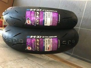 特価前後セット α-14 110/70R17 150/60R17 : 327309-327326 : DL-TYRE