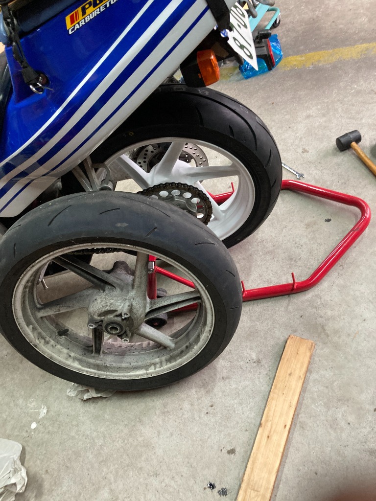DUNLOP [前後セット] 新品 Q-LITE 110/70-17 140/70-17 [CB400SF