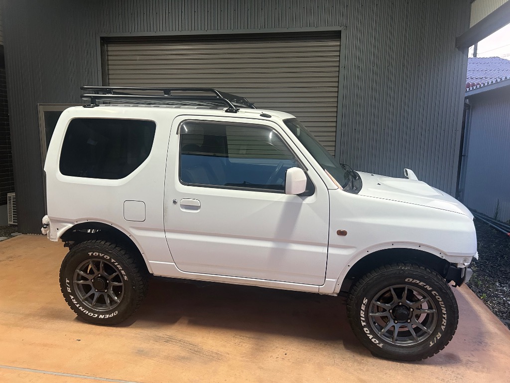 AZオフロード　ジムニー JB23ルーフキャリア付 スズキ（SUZUKI） GI☆GEAR製 オフロード ルーフラック ルーフキャリア