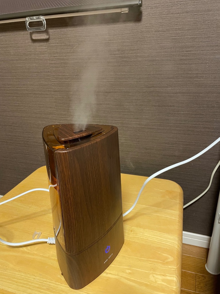 AND・DECO 加湿器 卓上 超音波式 大容量 タワー型 おしゃれ