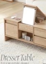 MODERN DECO（モダンデコ） ドレッサーテーブル 幅85cm 化粧台 鏡台
