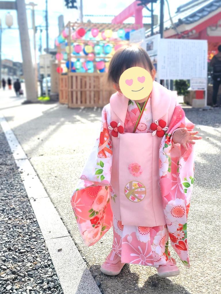 買い足しなし！！ 七五三 3歳 着物 花ひめ - 七五三