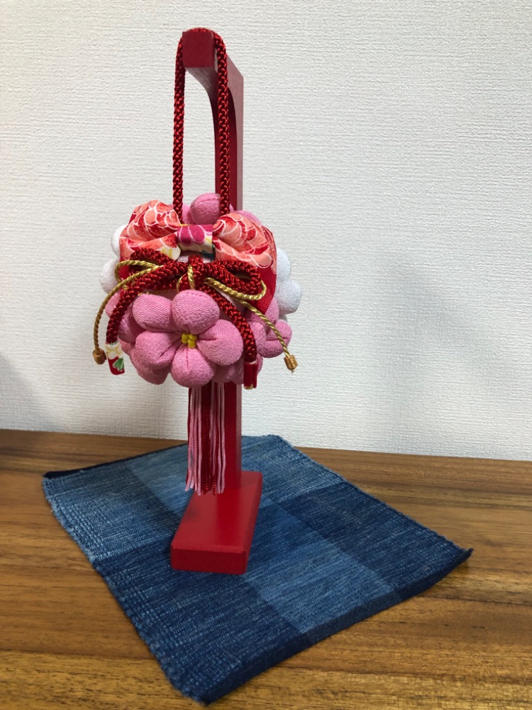 楽天市場】つるし飾り ひな祭り さげもん飾り 雛飾り 桃の華毬