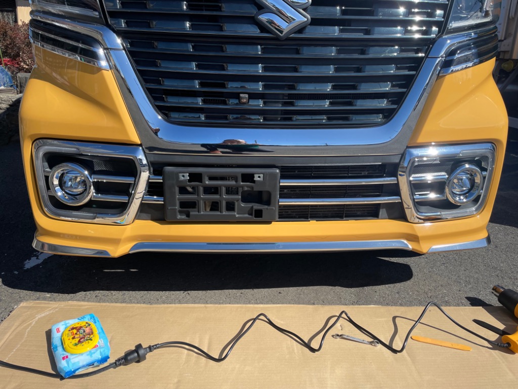 新型 スペーシア MK53S スペーシアカスタム パーツ フォグランプ