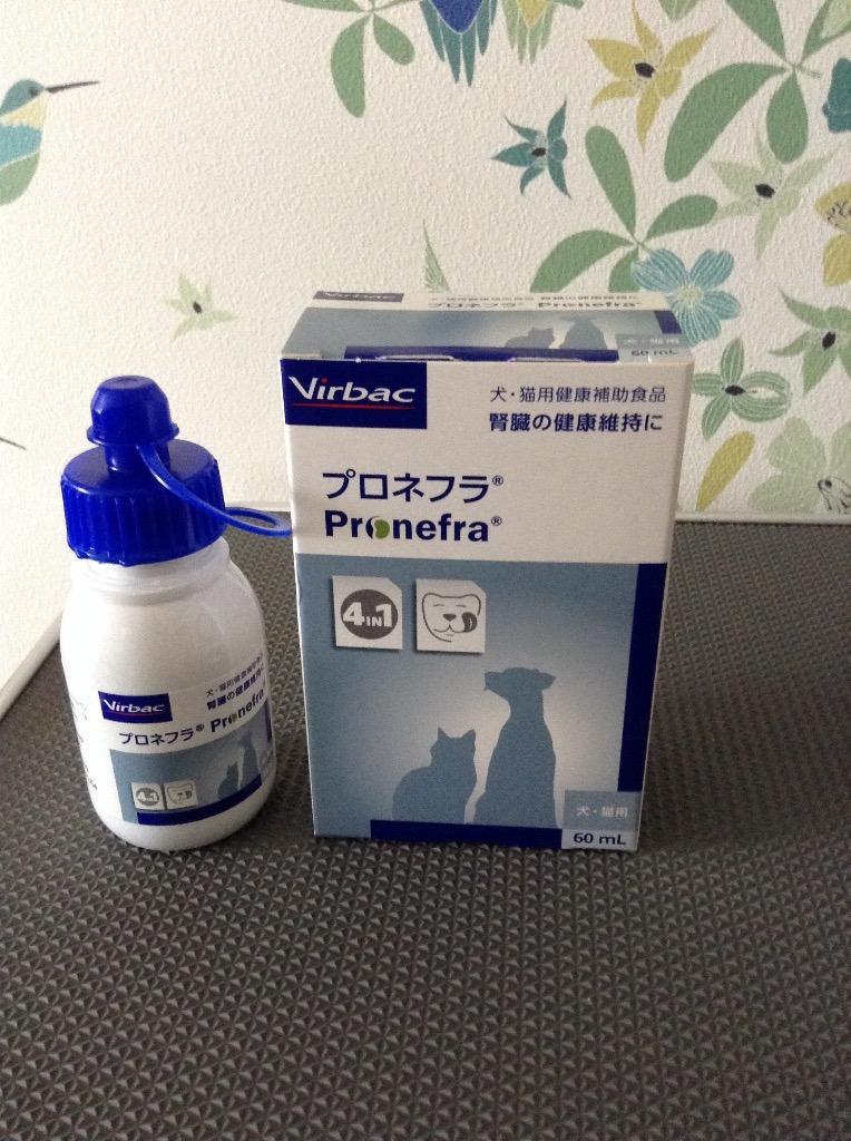 店舗 プロネフラ 60ml Virbac 犬猫用健康補助食品 腎臓病