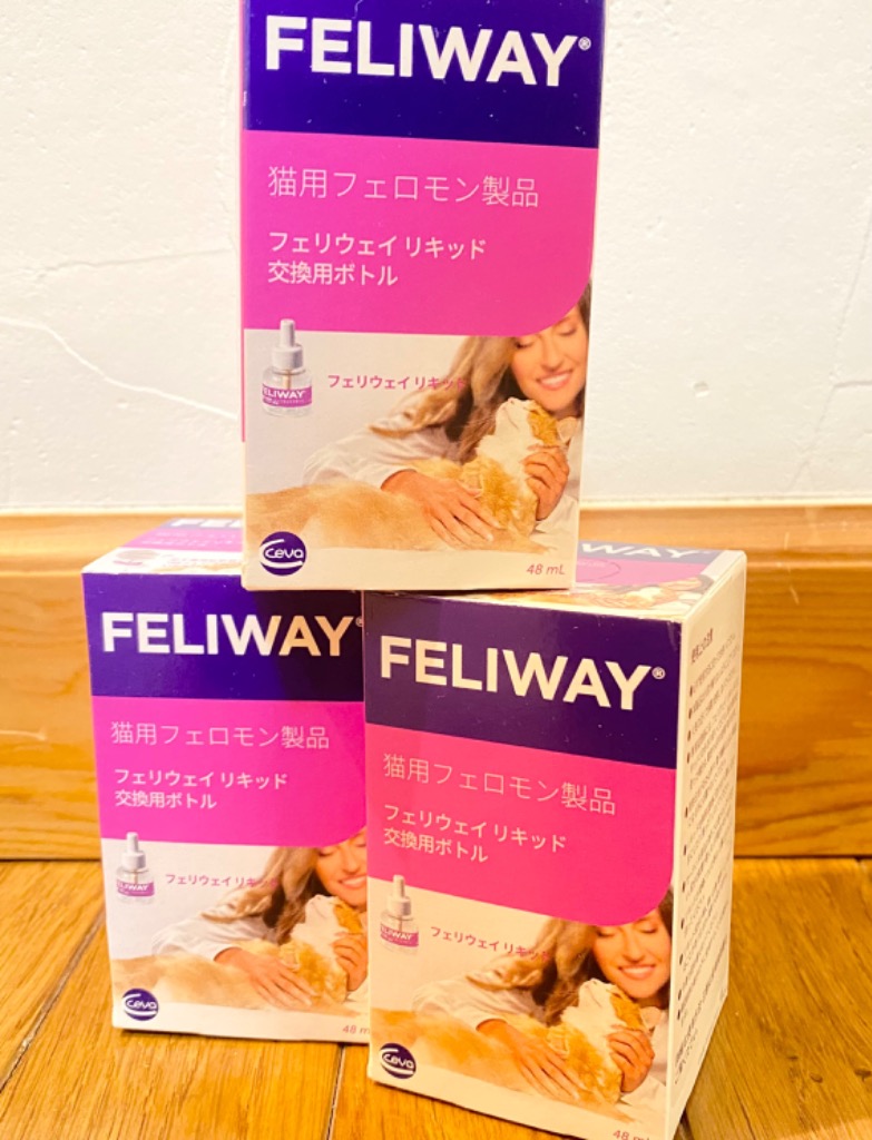 フェリウェイ クラシック 30日分詰め替えパック48ml 3個 Amazon.com : FELIWAY® Classic 3 x 30 Day Cat Calming Refills