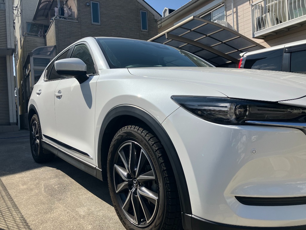 マツダCX-5純正パーツKF系ドアプロテクターモール右側(F／R) マツダ CX-5 KF 系 クローム メッキ サイド ドア モール トリム