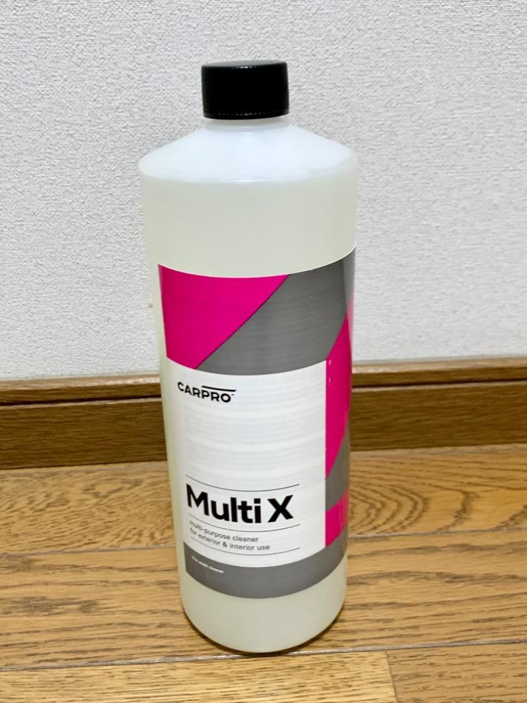 新しく着き CARPRO-カープロ MultiX マルチエックス 1Lとボトル500ml オリジナルキット 万能汚れ落とし