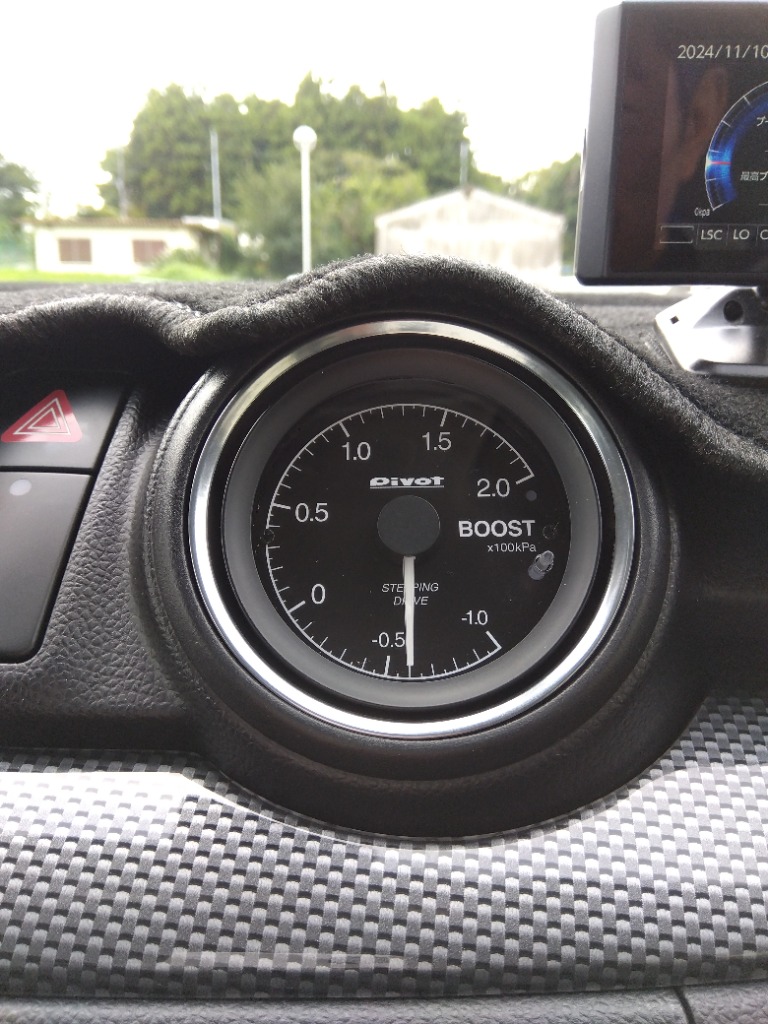 GSB ピボット GT GAUGE-60 ブースト計 センサータイプ φ60 PIVOT