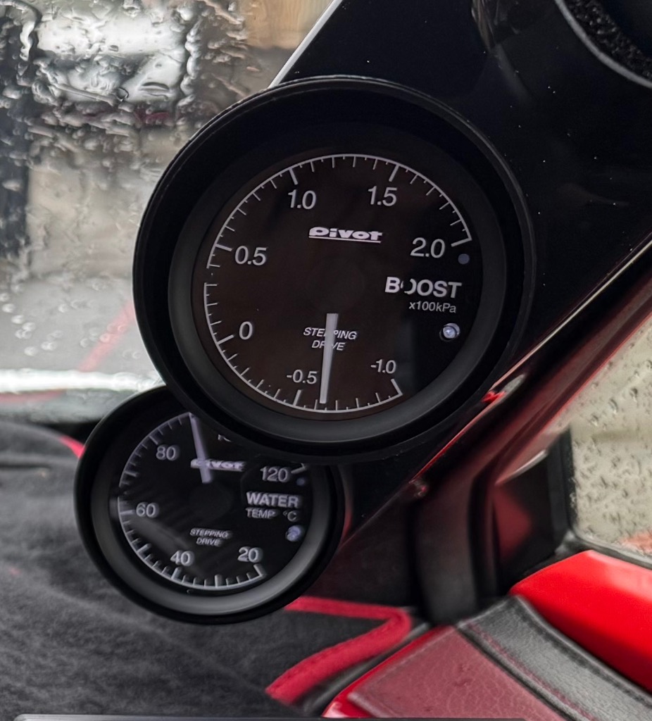 GSB ピボット GT GAUGE-60 ブースト計 センサータイプ φ60 PIVOT