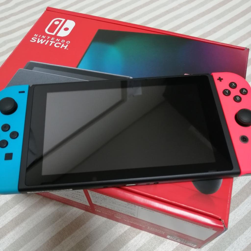 Nintendo Switch Joy-Con(L) ネオンブルー/(R) ネオンレッド 【新 