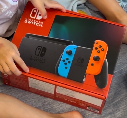 Nintendo Switch Joy-Con(L) ネオンブルー/(R) ネオンレッド 【新