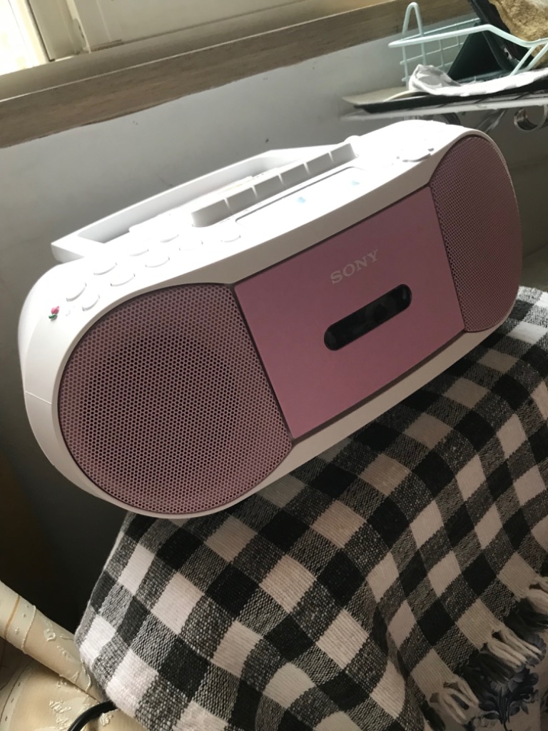 SONY CDラジオカセットレコーダー CFD-S70（P） ピンク CD