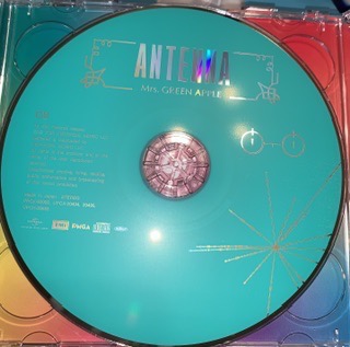 Mrs.GREEN APPLE／ANTENNA (初回限定) 【CD+DVD】のレビュー