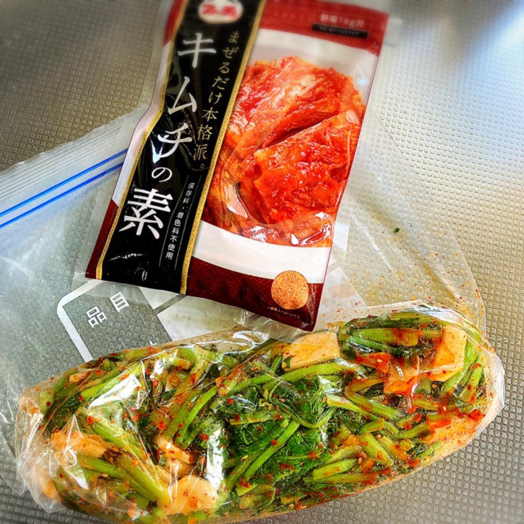 送料無料 [ファーチェフーズ] キムチの素 116g×2袋/菜/韓国食品/切ってまぜるだけ/花菜/韓国料理/白菜キムチ  :4526692400011-2:D-style shop ヤフー店 - 通販 - Yahoo!ショッピング