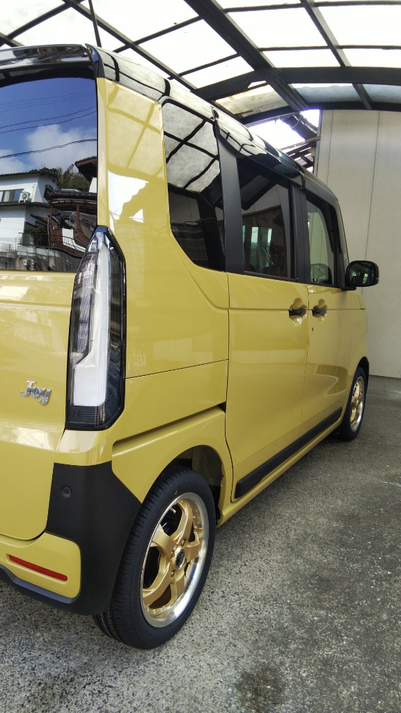 15インチアルミホイールタイヤセット 軽自動車 FZ431ゴールド