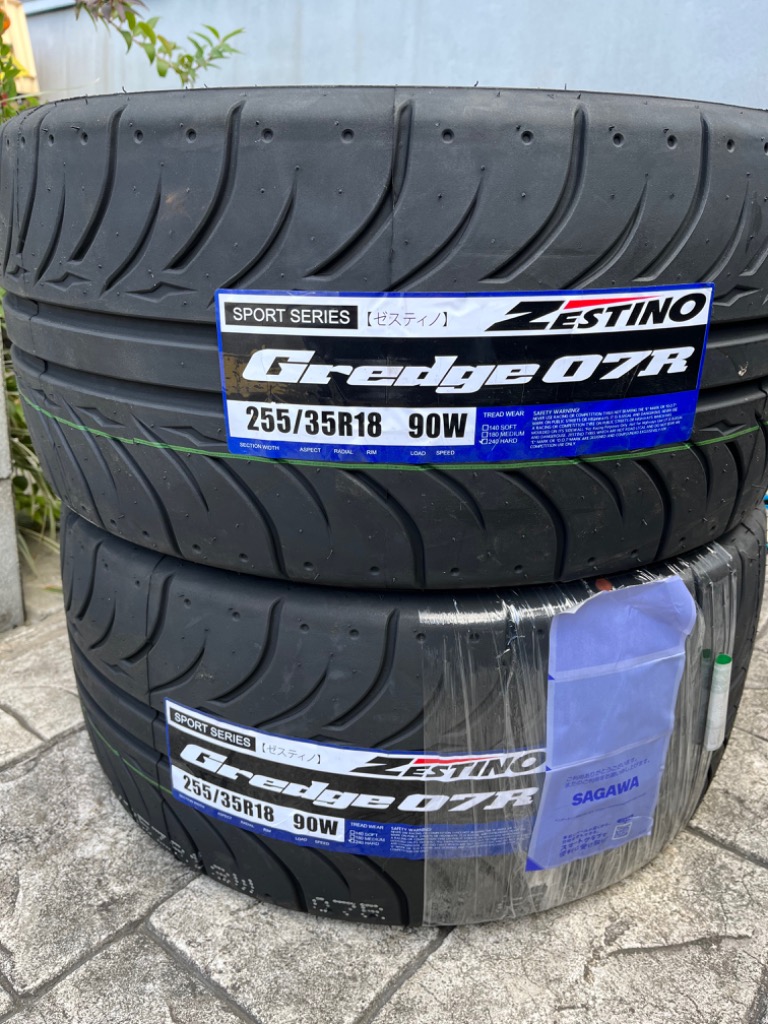 ゼスティノZESTINOグレッジGredge07RS 265/35R18(2)