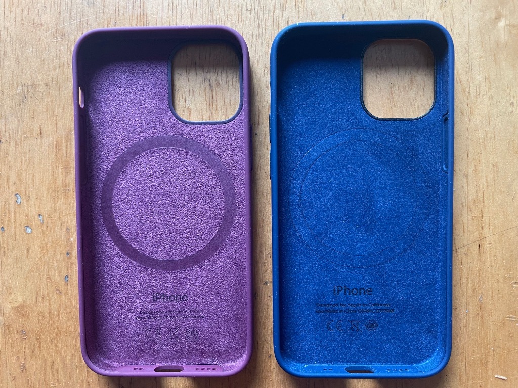 iPhone 12 mini Apple アップル 純正 シリコンケース・プラム