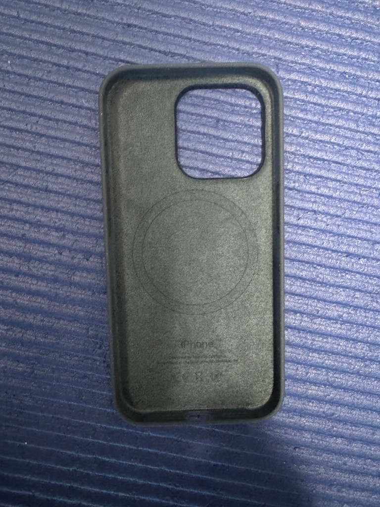 iPhone Apple アップル 純正 15 Pro シリコンケース・ストーム
