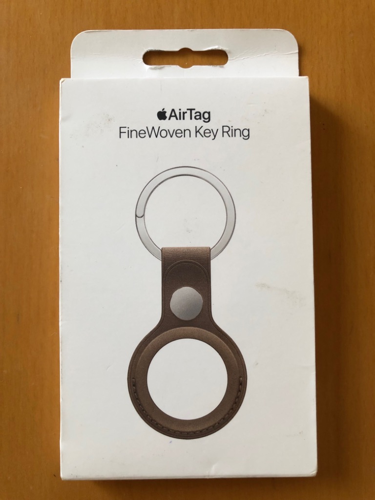 Apple Apple純正 AirTag ファインウーブンキーリング・トープ 新品