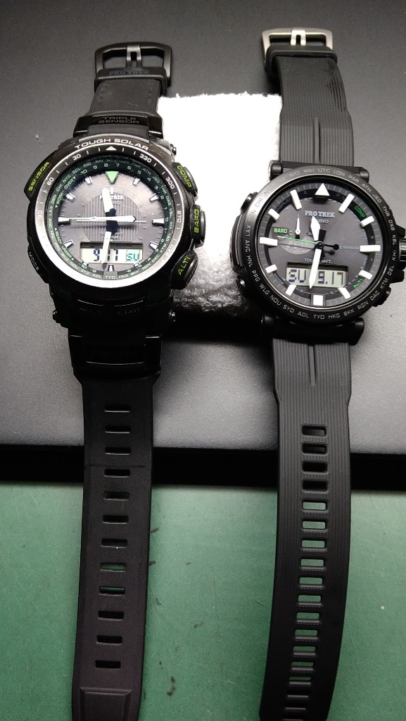 PRO TREK プロトレック バイオマスプラスチック 電波ソーラー