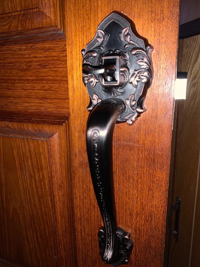 KODAI 古代 サムラッチハンドル装飾錠 ニュープレジデント 空錠 BS51mm 