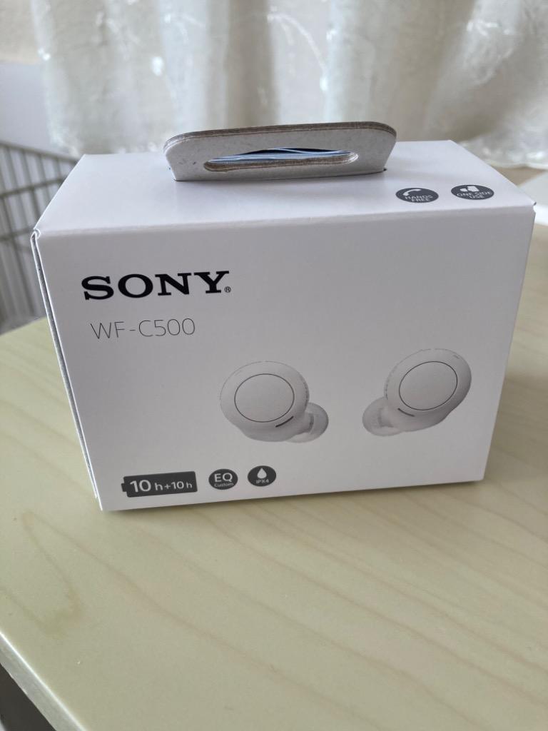 ワイヤレスイヤホン SONY ソニー WF-C500 WZ ホワイト 白 Bluetooth 