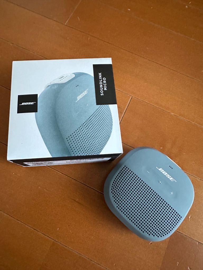 【新品未開封】Bose SoundLink Microスピーカー ストーンブルー SoundLink Bose Micro Bluetooth speaker [ストーンブルー