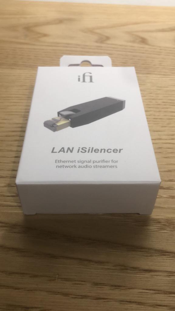 在庫限り) iFi-Audio アイファイオーディオ LAN iSilencer ノイズ除去 ネットワーク LAN フィルター (送料無料)