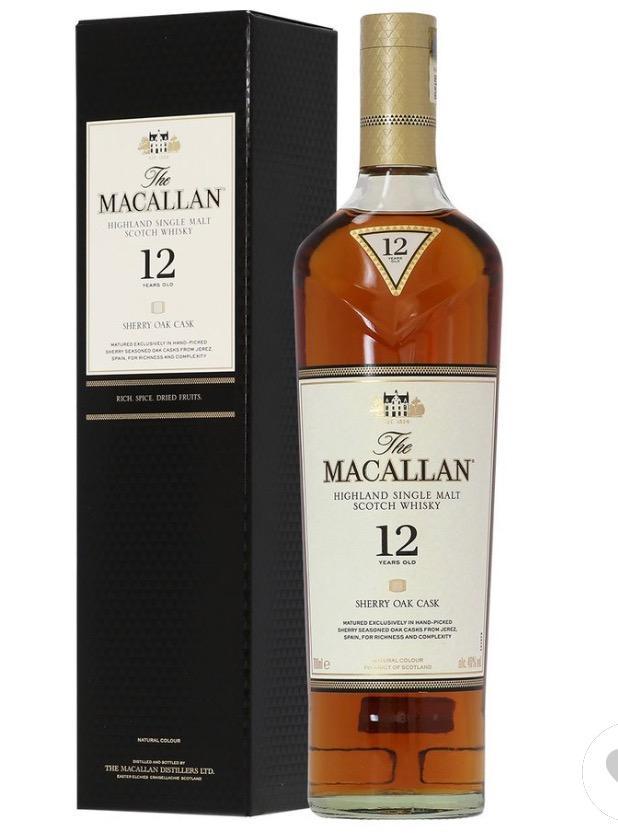 マッカラン 12年 ダブルカスク ウイスキー 700ml Macallan 2本 - 飲料/酒