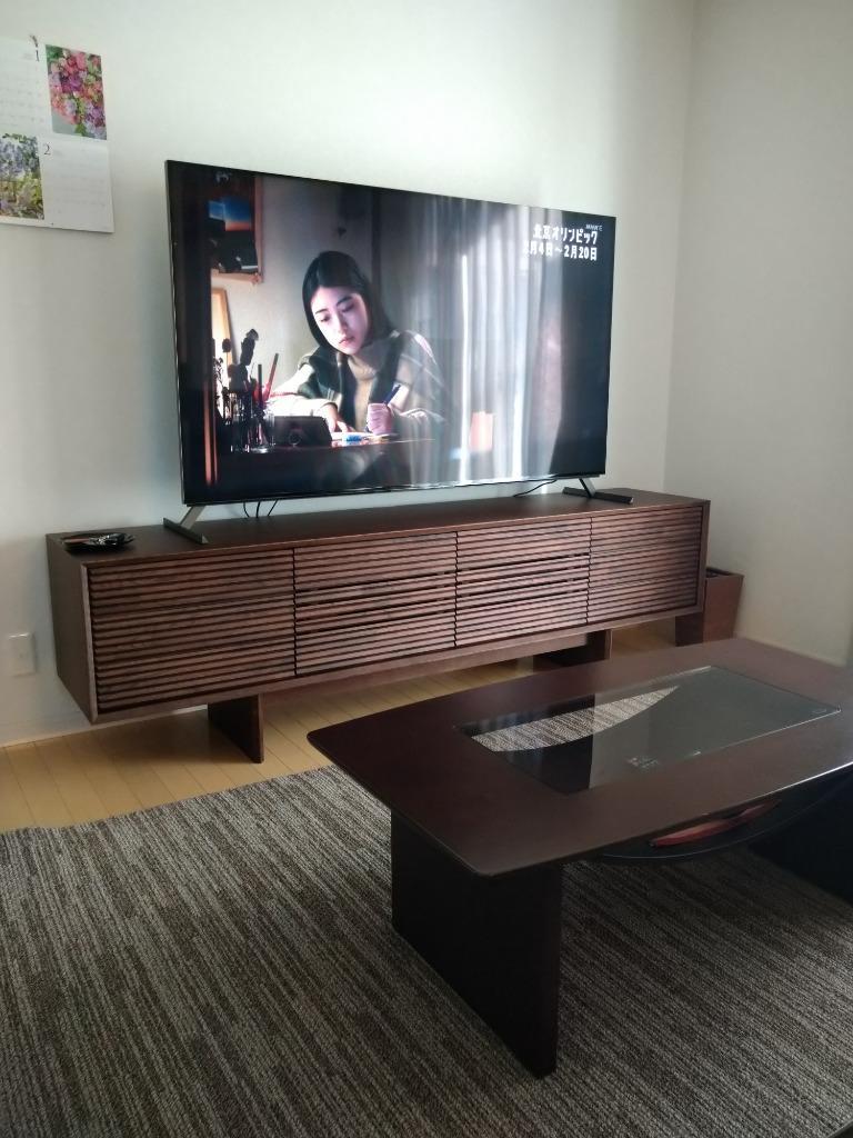 カリモク QT7017 QT7037 200サイズ テレビ台 大型液晶LED対応 TVボード