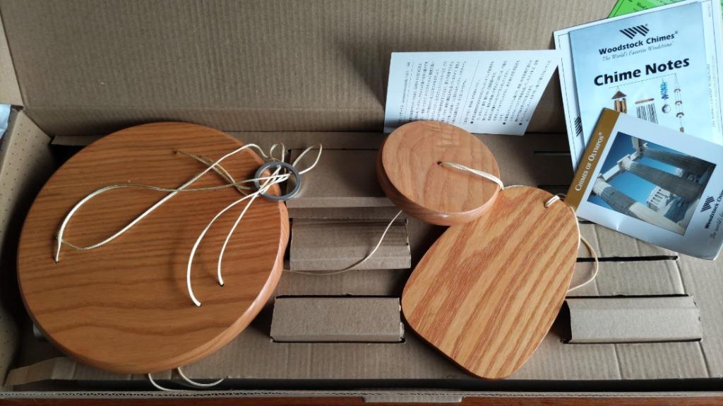 未使用品！ウッドストックチャイム WOODSTOCK CHIMES  オリンポス オリンポス ウィンドチャイム ウッドストックパーカション社