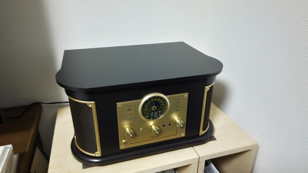 山善 マルチレコードプレーヤー リモコン付き(CD/レコード