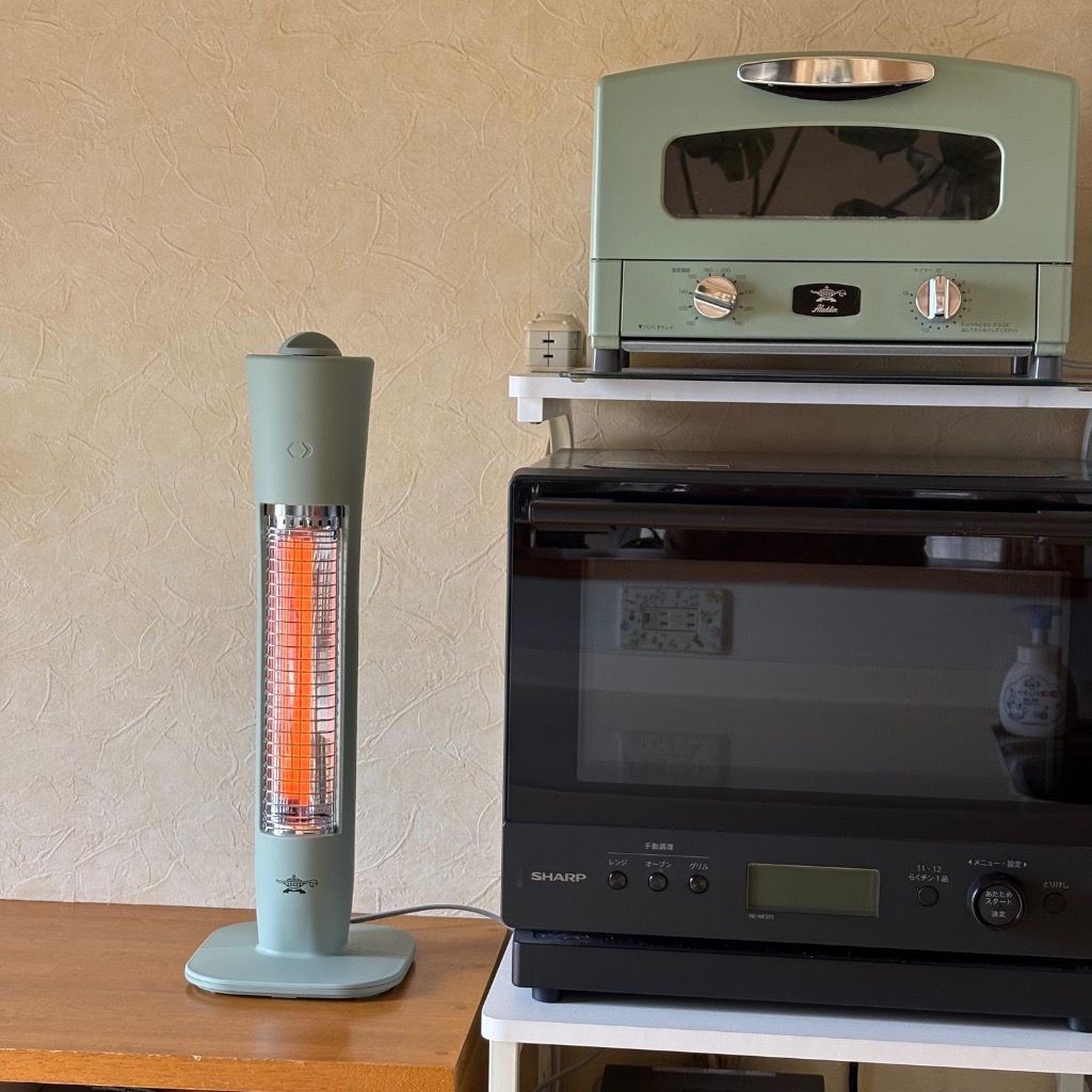 電気ストーブ グラファイトヒーター アラジン 遠赤外線 おしゃれ 電気