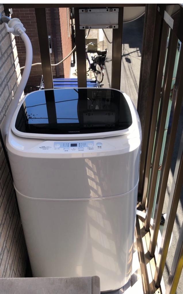 洗濯機 一人暮らし 3.8kg 小型全自動洗濯機 3.8kg YWMB-38(W) 小型洗濯