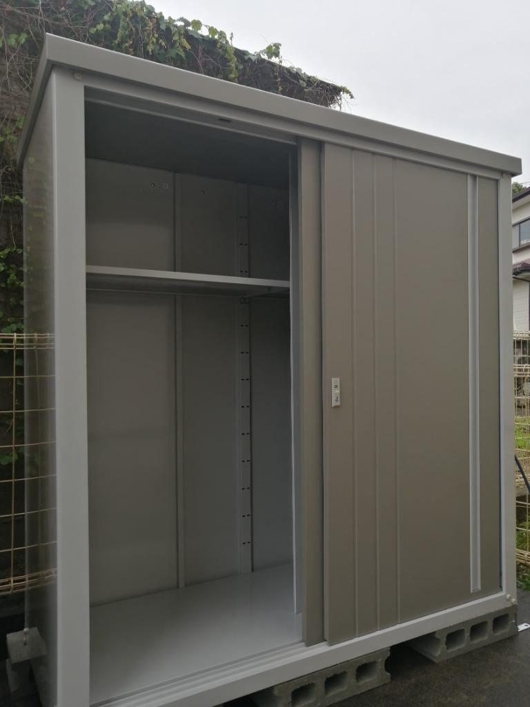 山善 物置 屋外 大型 おしゃれ 倉庫 スチール物置 スチール倉庫